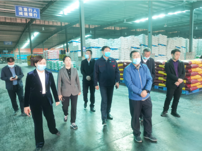 吕建涛一行光临尊龙抖圈官网调研工作